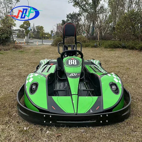 Anti-kollision vuxen elektrisk gokart