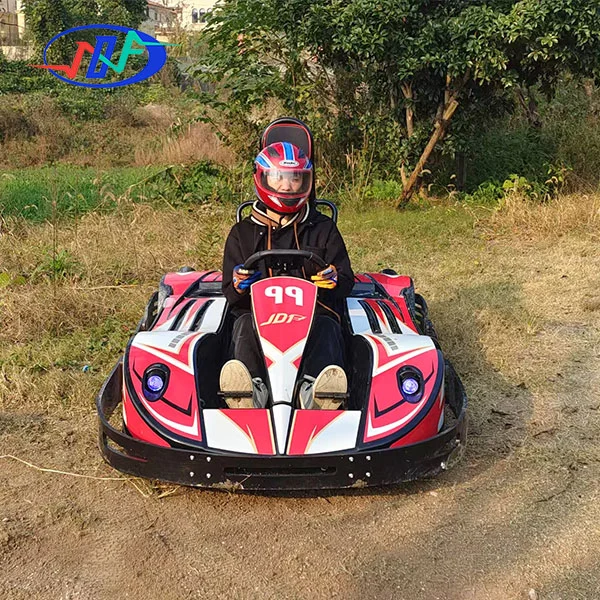 Fyra-broms elektrisk go-kart
