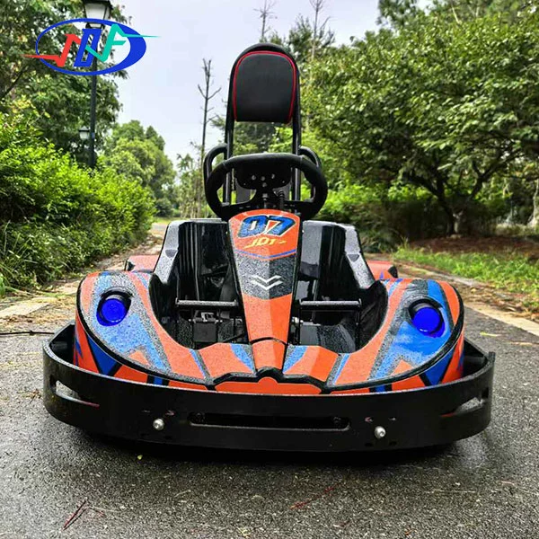 Go-kart med lätt remsa